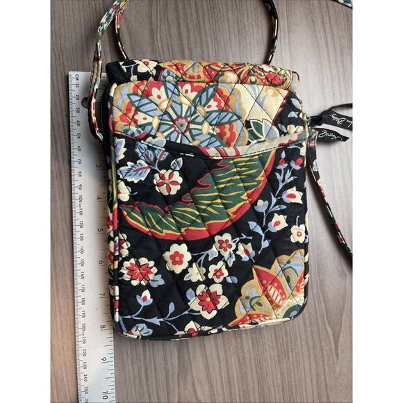 Vera Bradley Mini Hipster Crossbody Purse. Versailles Pattern Retired - Picture 7 of 9